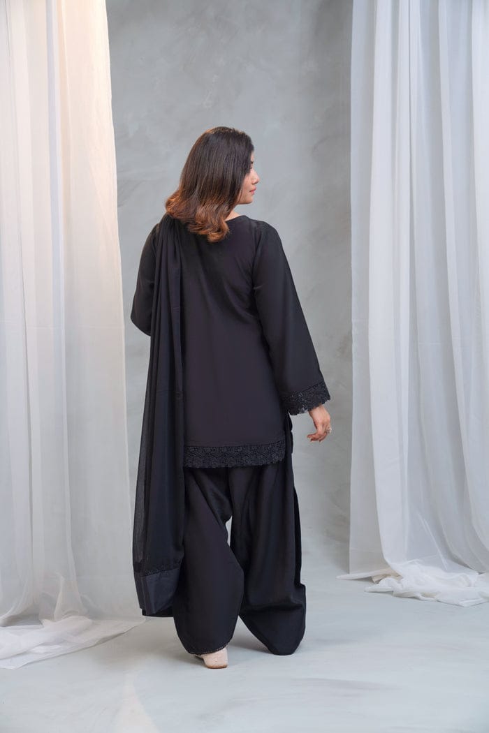 ZOHA BLACK 3PC.