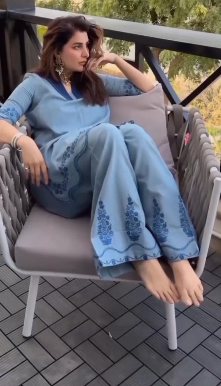 Sky Mist Embroidered 2PC Set