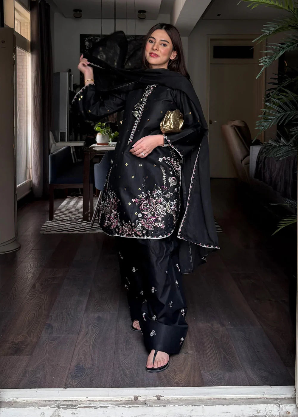ZIMAL BLACK 3PC SET