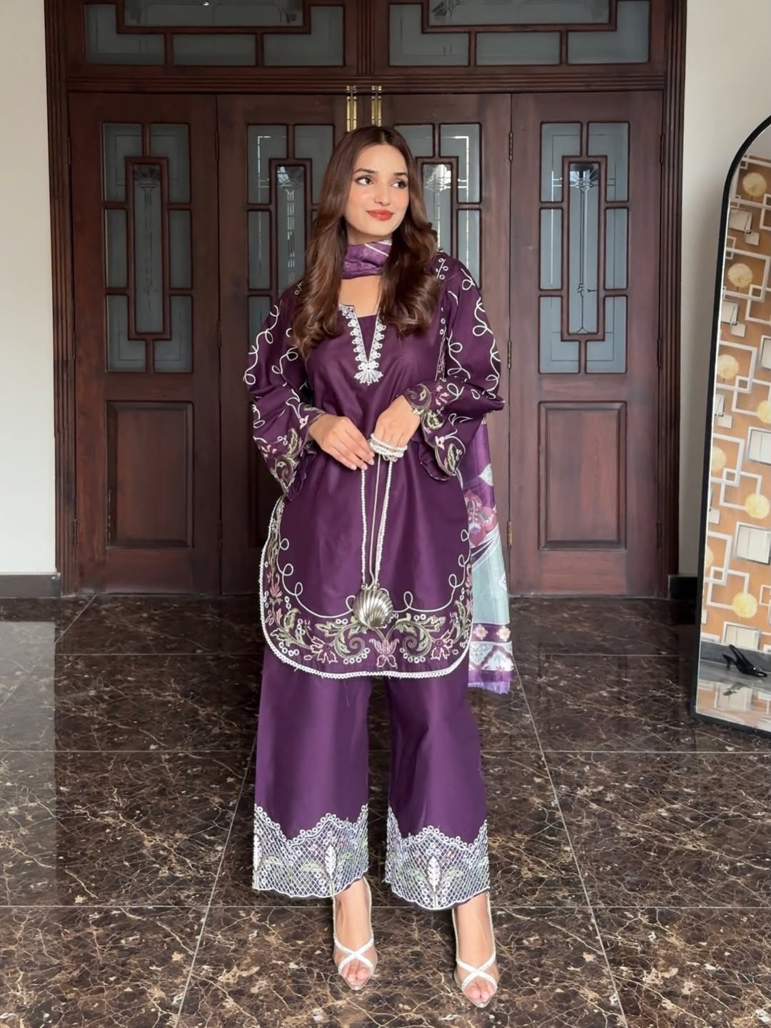 Rania embroidery 3pc.