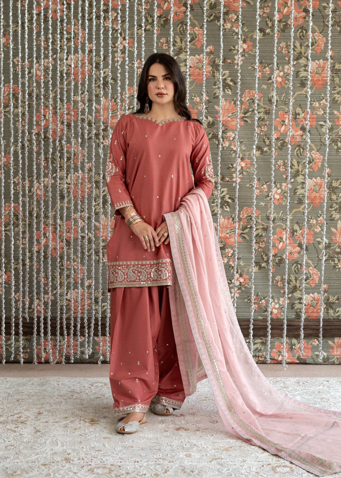Dusty Rose Pink 3PC.