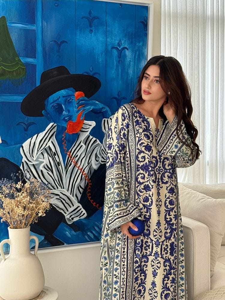 Blue Royale print 2pc.