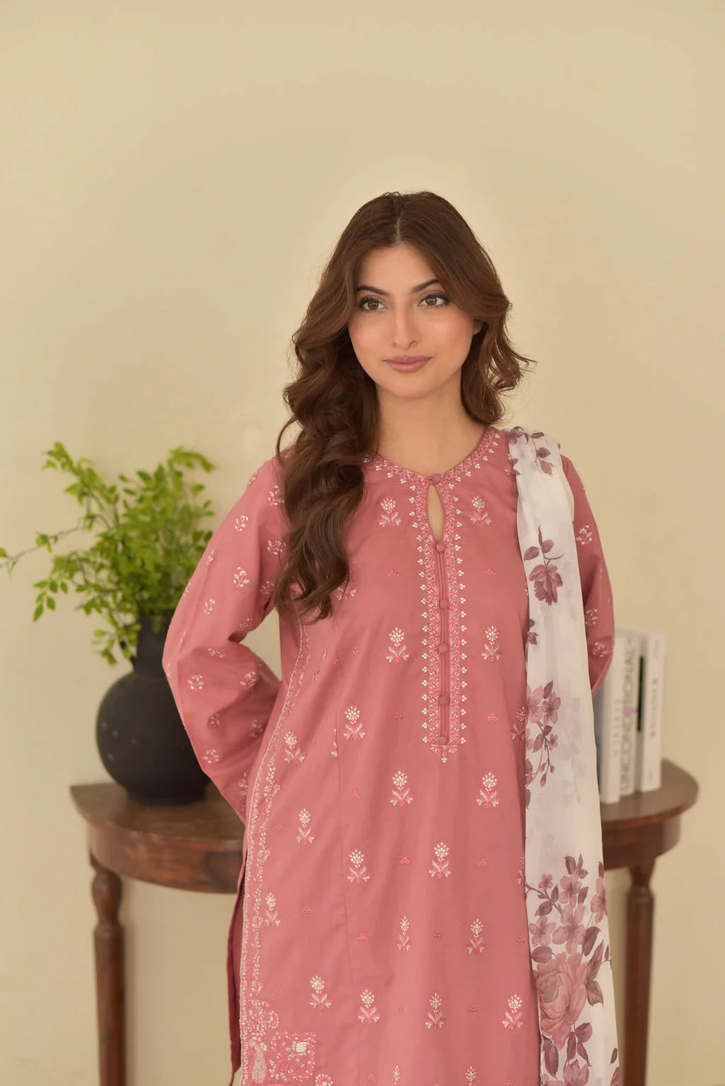 Aabroo pink 3pc.