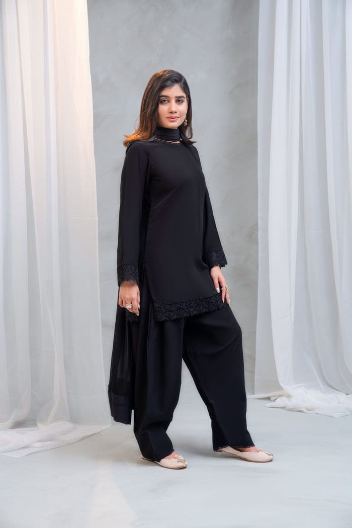 ZOHA BLACK 3PC.