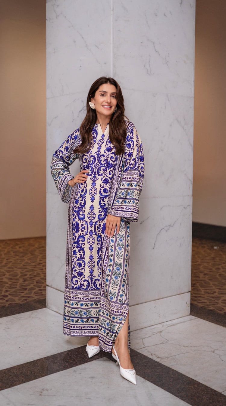 Blue Royale print 2pc.
