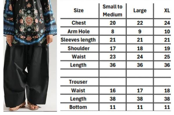 Fiza print 2pc.