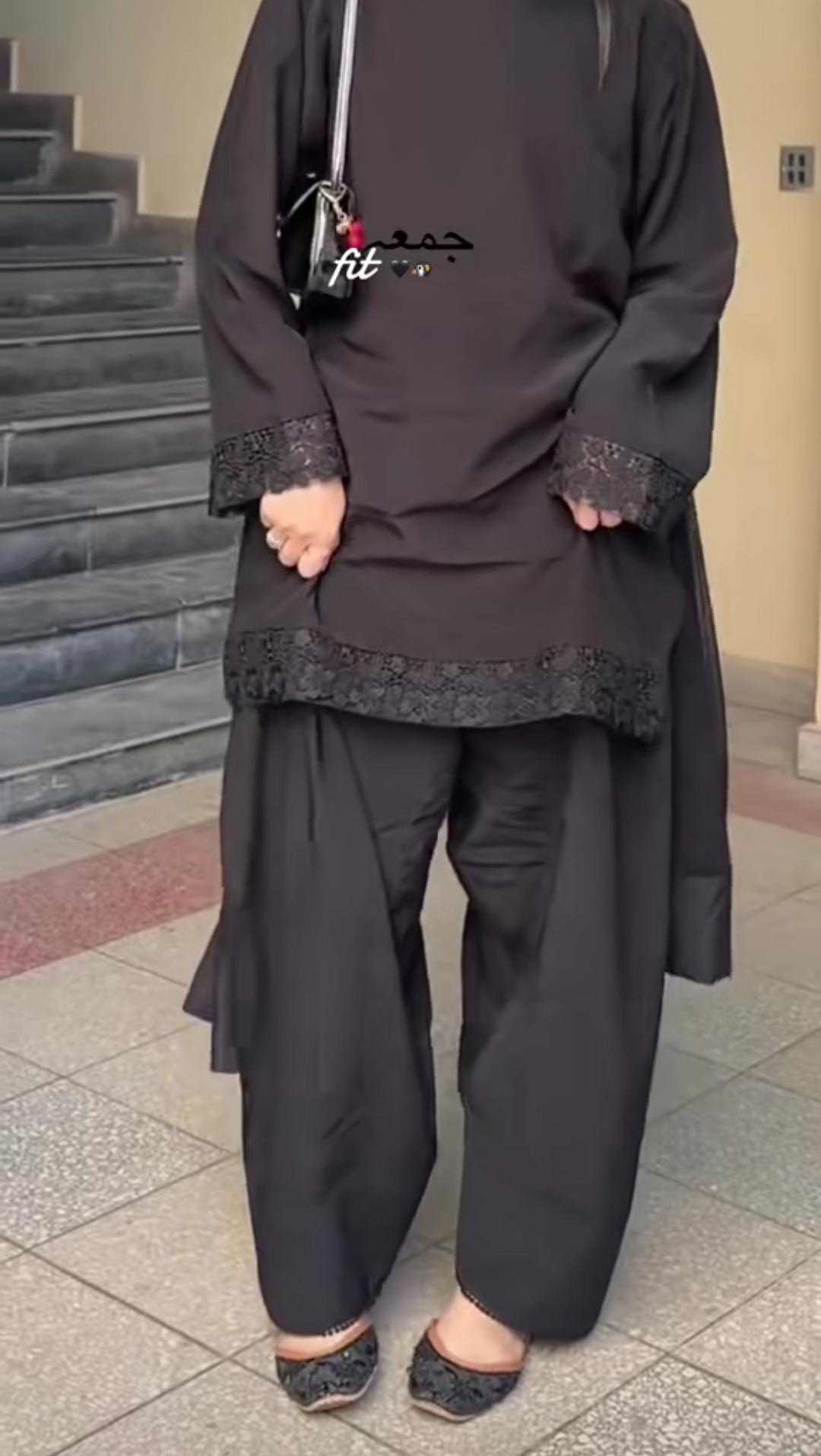ZOHA BLACK 3PC.