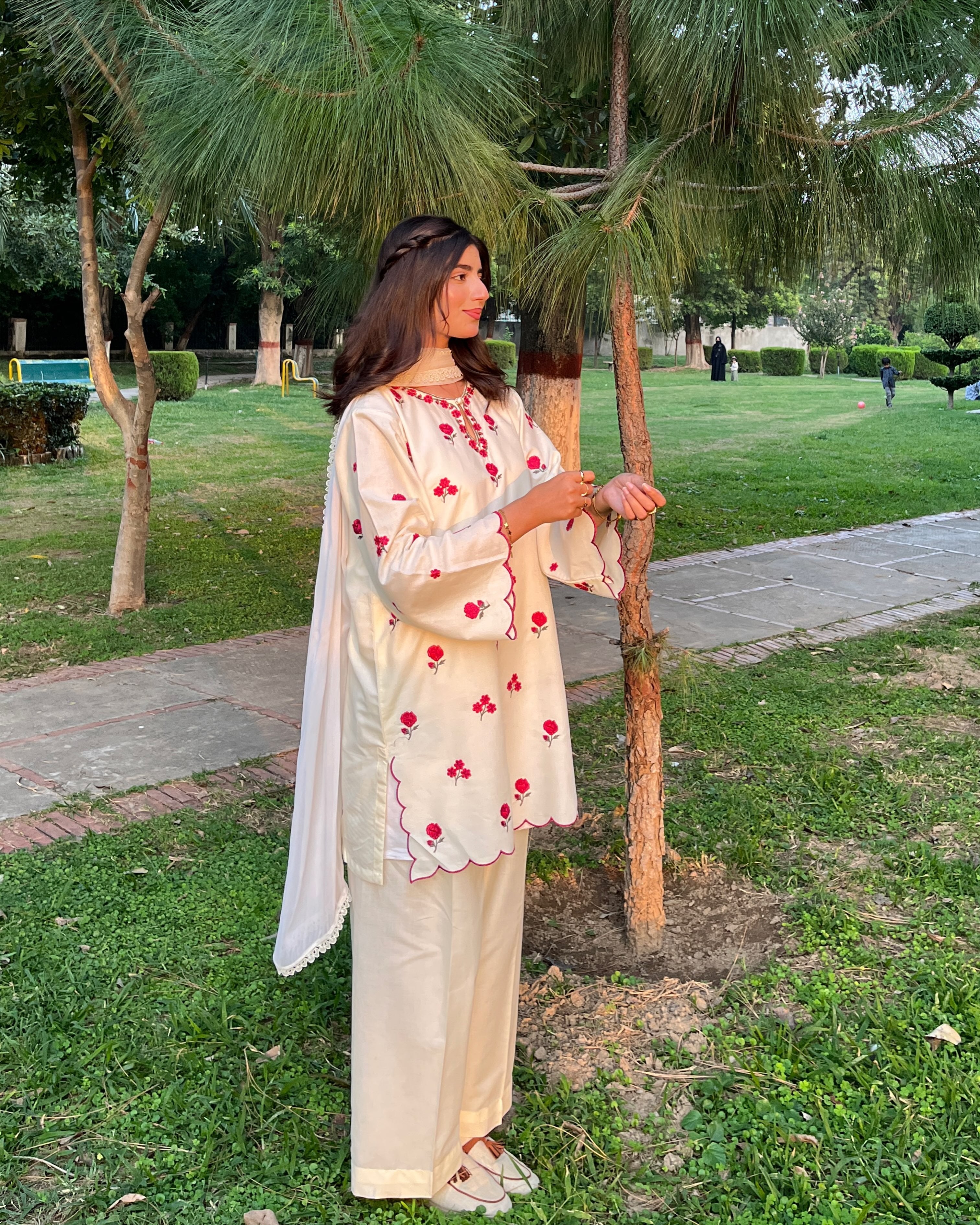 Surkh Gul 2PC – Premium Cotton Dress for Women