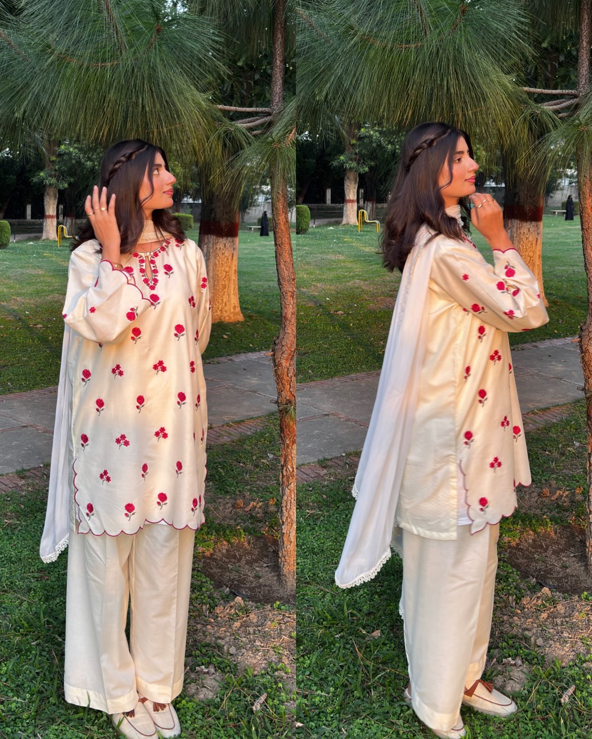Surkh Gul 2PC – Premium Cotton Dress for Women