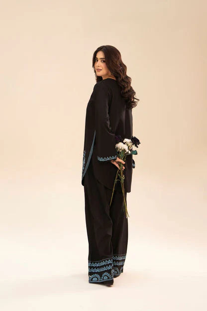 NOOR-E-SHAAM EMBROIDRED 2PC