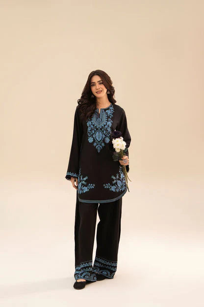 NOOR-E-SHAAM EMBROIDRED 2PC