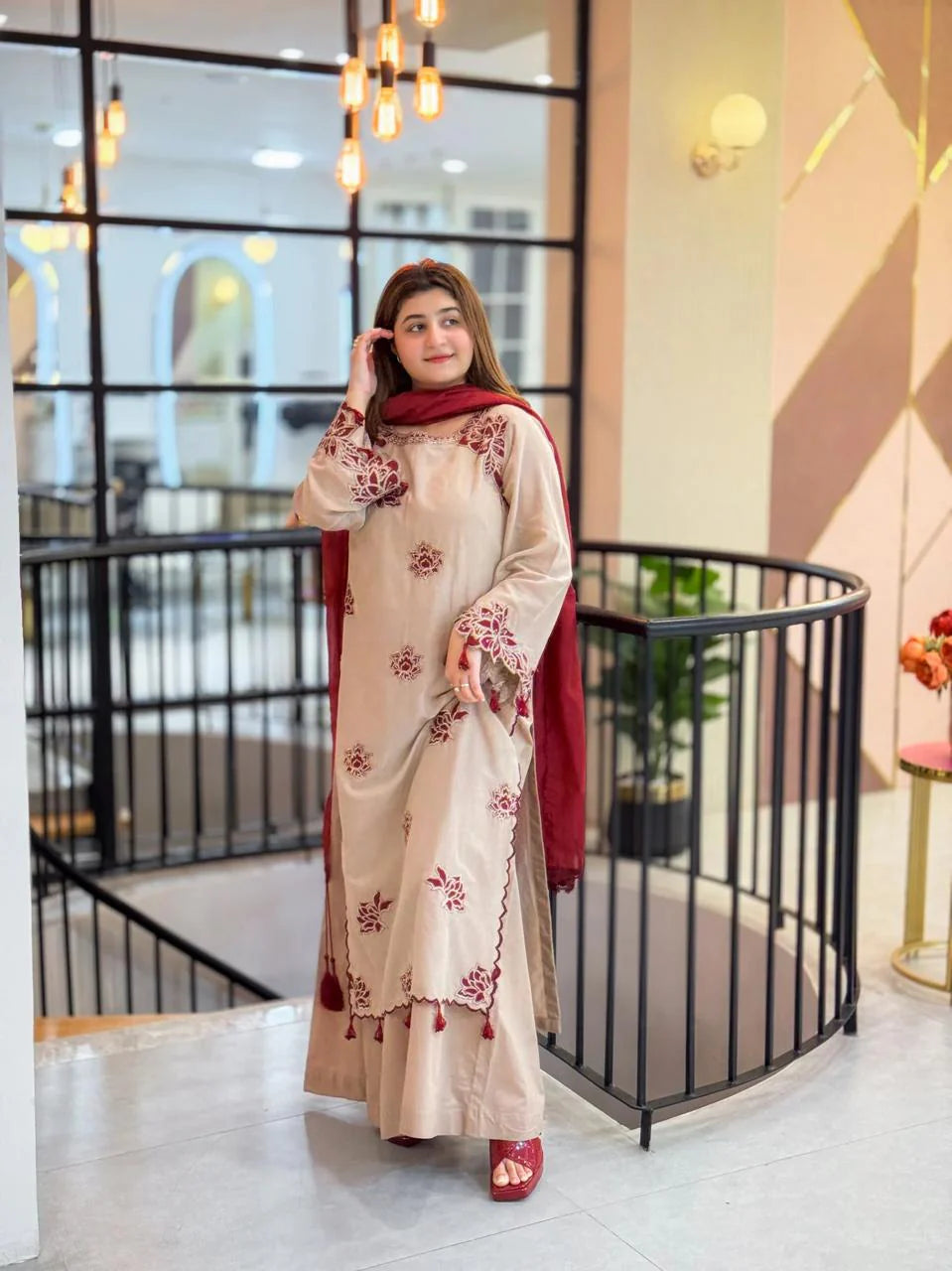 Neelam Embroidered 3pc