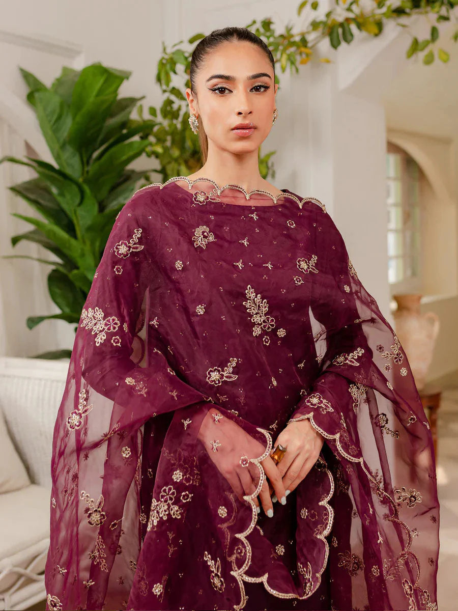 Berry Bloom 3PC – Festive Cotton Ensemble