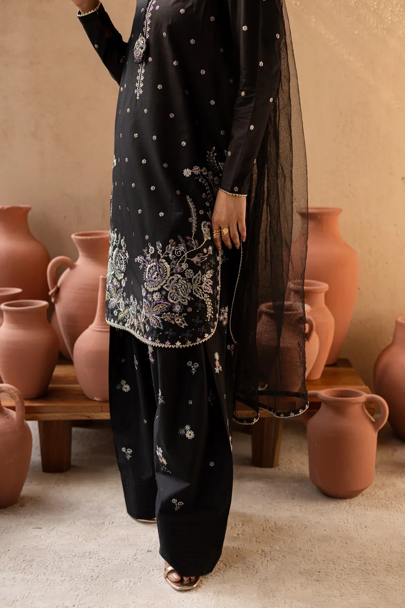 ZIMAL BLACK 3PC SET