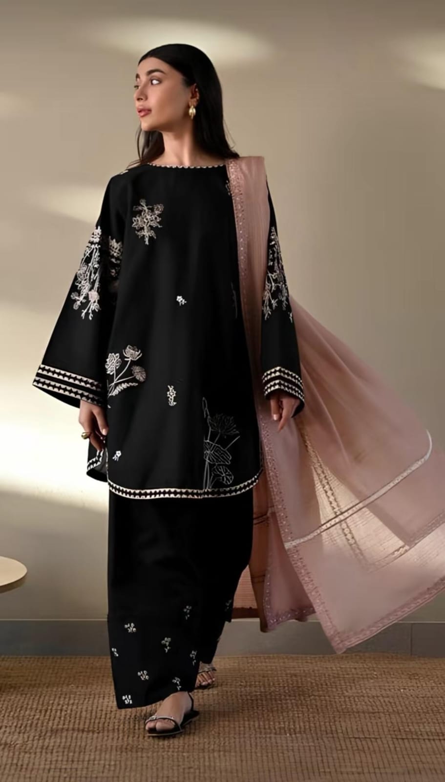 Soul Luxury Embroidered Co-Ord Set