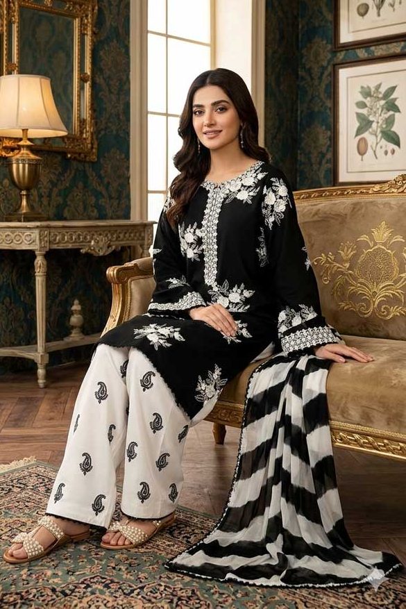 NOIR BLACK 3PC