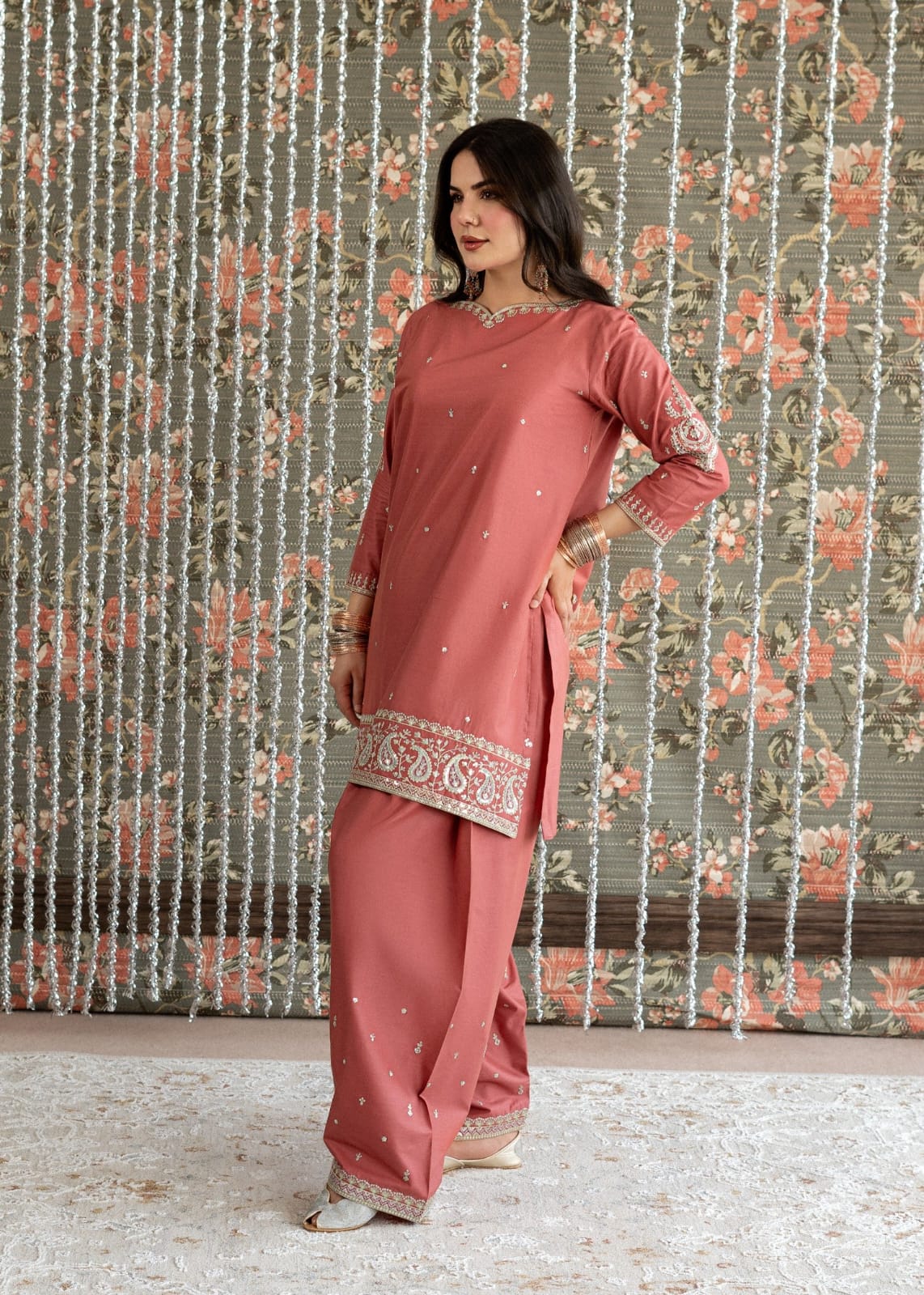 Dusty Rose Pink 3PC.