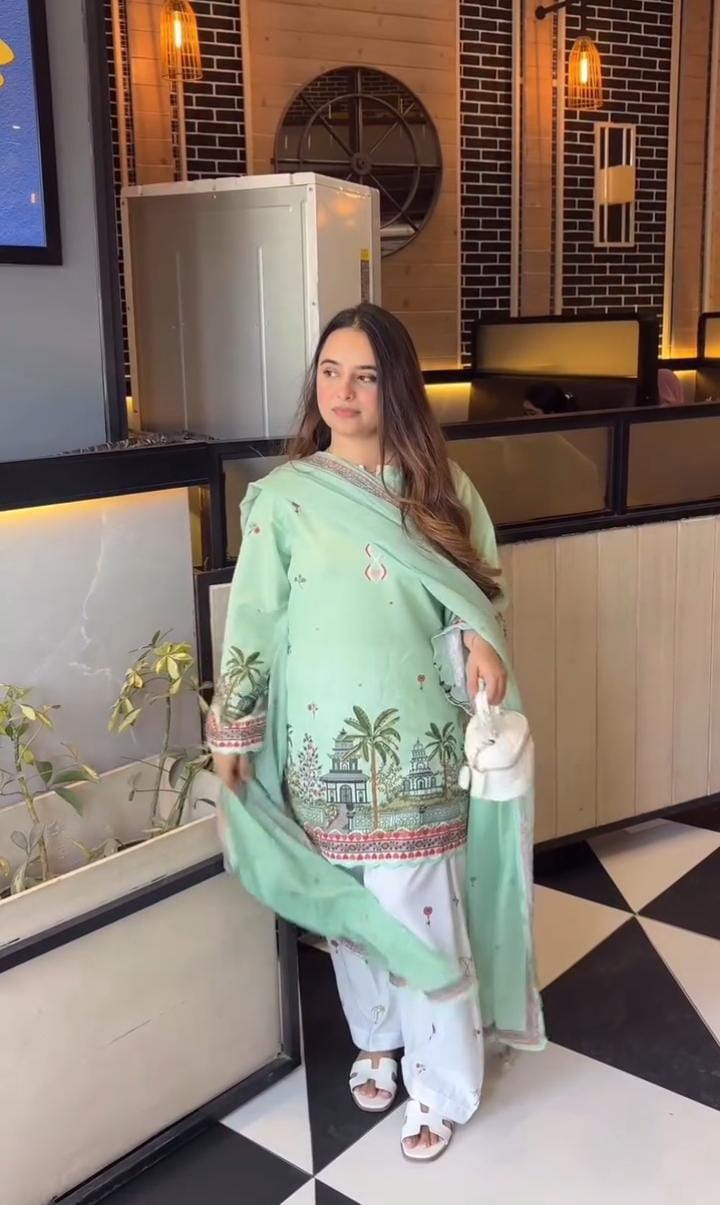 Mahi printed 3pc.