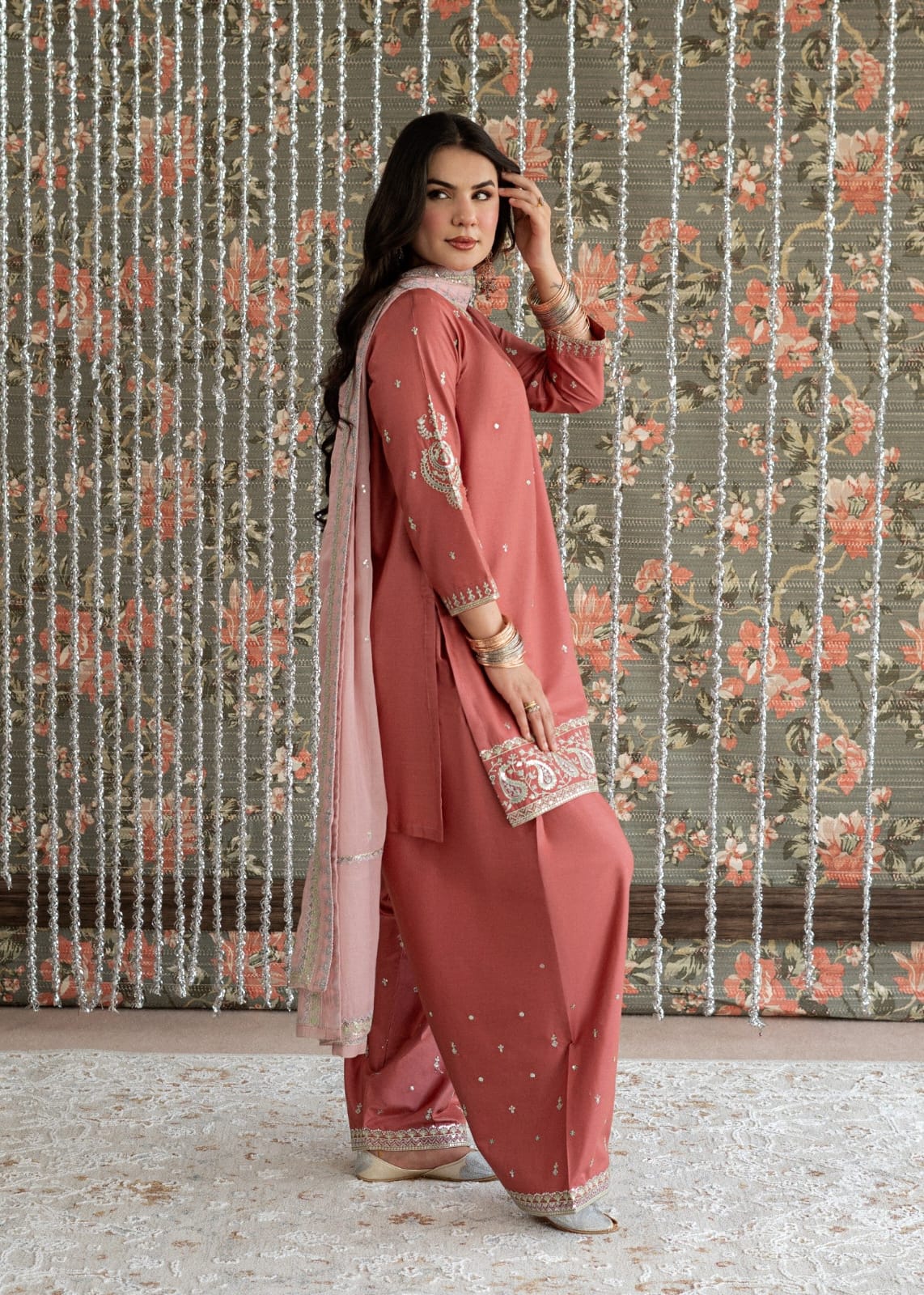 Dusty Rose Pink 3PC.