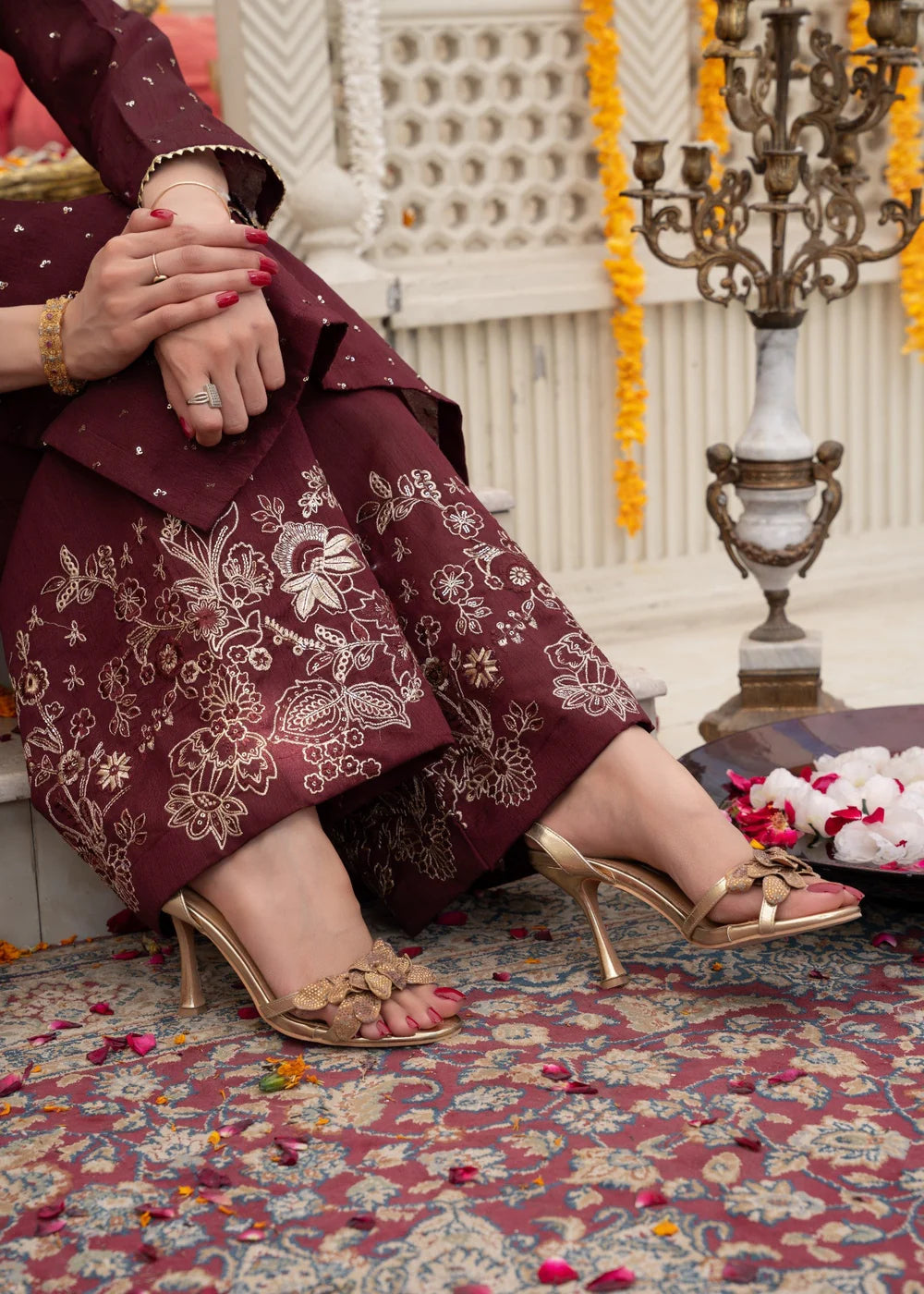 Berry Bloom 3PC – Festive Cotton Ensemble