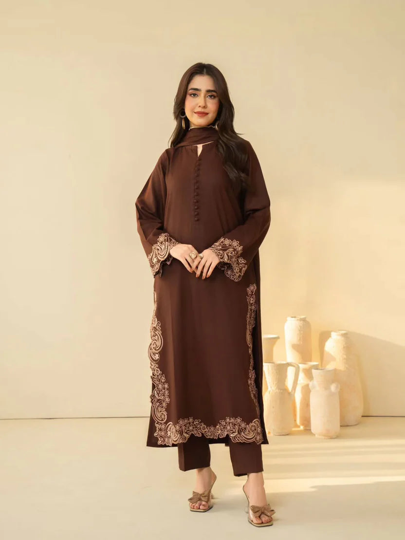 MIRAL Embroidered 3PCS